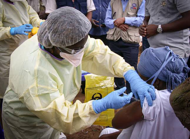 EBOLA UPDATE: Uganda is expected to receive her first batch of Ebola Vaccines next week. The batch that is coming, will help in the fight against the Sudan strain. Details to follow <a href="/nbstv/">NBS Television</a> <a href="/MinofHealthUG/">Ministry of Health- Uganda</a>  <a href="/JaneRuth_Aceng/">Dr. Jane Ruth Aceng Ocero</a>  #NBSUpdates 
#EbolaOutbreakUG 
#NBSLiveAt9 
Courtesy 📸