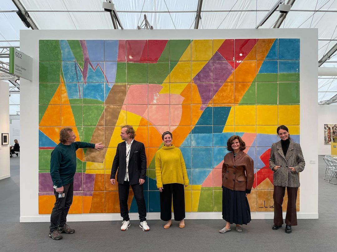 Our team welcomes you at #FriezeLondon (G12), with: 
Etel Adnan · Lawrence Abu Hamdan · Mounira Al Solh · 
Yto Barrada · Dineo Seshee Bopape · Aref El Rayess · Samia Halaby · Tarik Kiswanson · Walid Raad · Khalil Rabah · Ania Soliman · Rayanne Tabet · Sung Tieu · Akram Zaatari