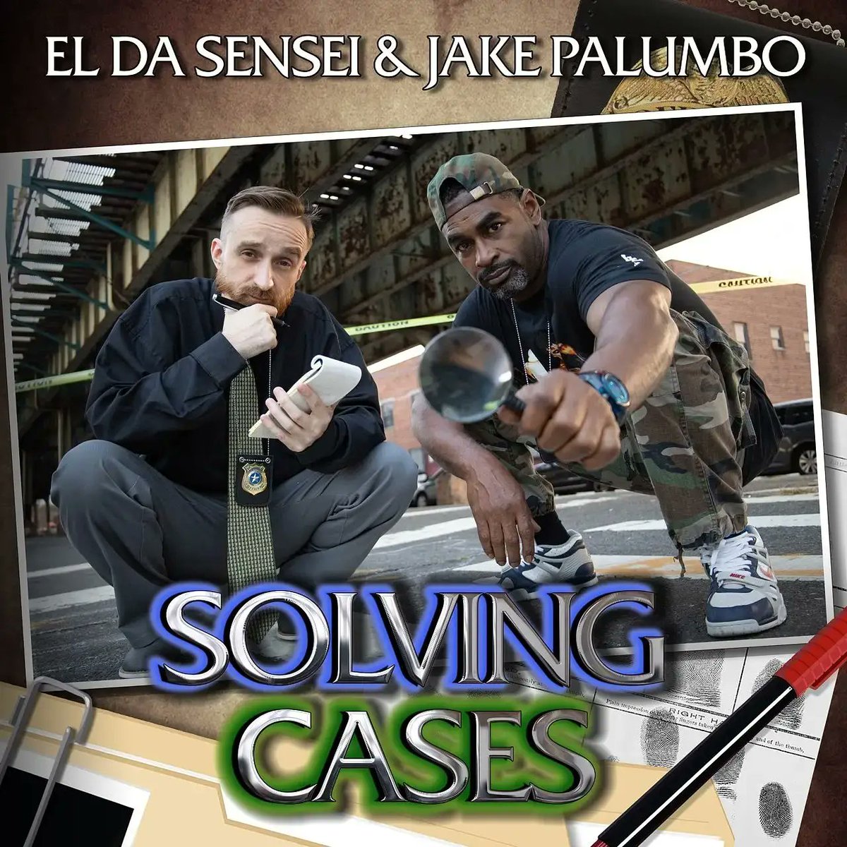 jakepalumbo's tweet photo. When #SolvingCases came out, the sheer amount of people who said either:

"Why do you only rap on one song tho??" and / or

"OMG these beats are AMAZING who made them?"

Ummmm....

THE FUCKING GUY ON THE ALBUM COVER WHO ISN'T RAPPING?!? https://t.co/bz2Q6VrToG