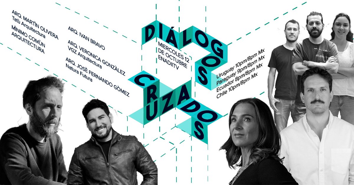 Si sabes de arquitectura HOY EN VIVO gran programa con Mínimo Común Arquitectura de Paraguay, Comodoroo de Chile,Natura Futura de Ecuador y VGZ arquitectura de México.

Activa la  notificación, suscríbete al canal y no te lo pierdas.
youtube.com/c/ENADIITVARQU…