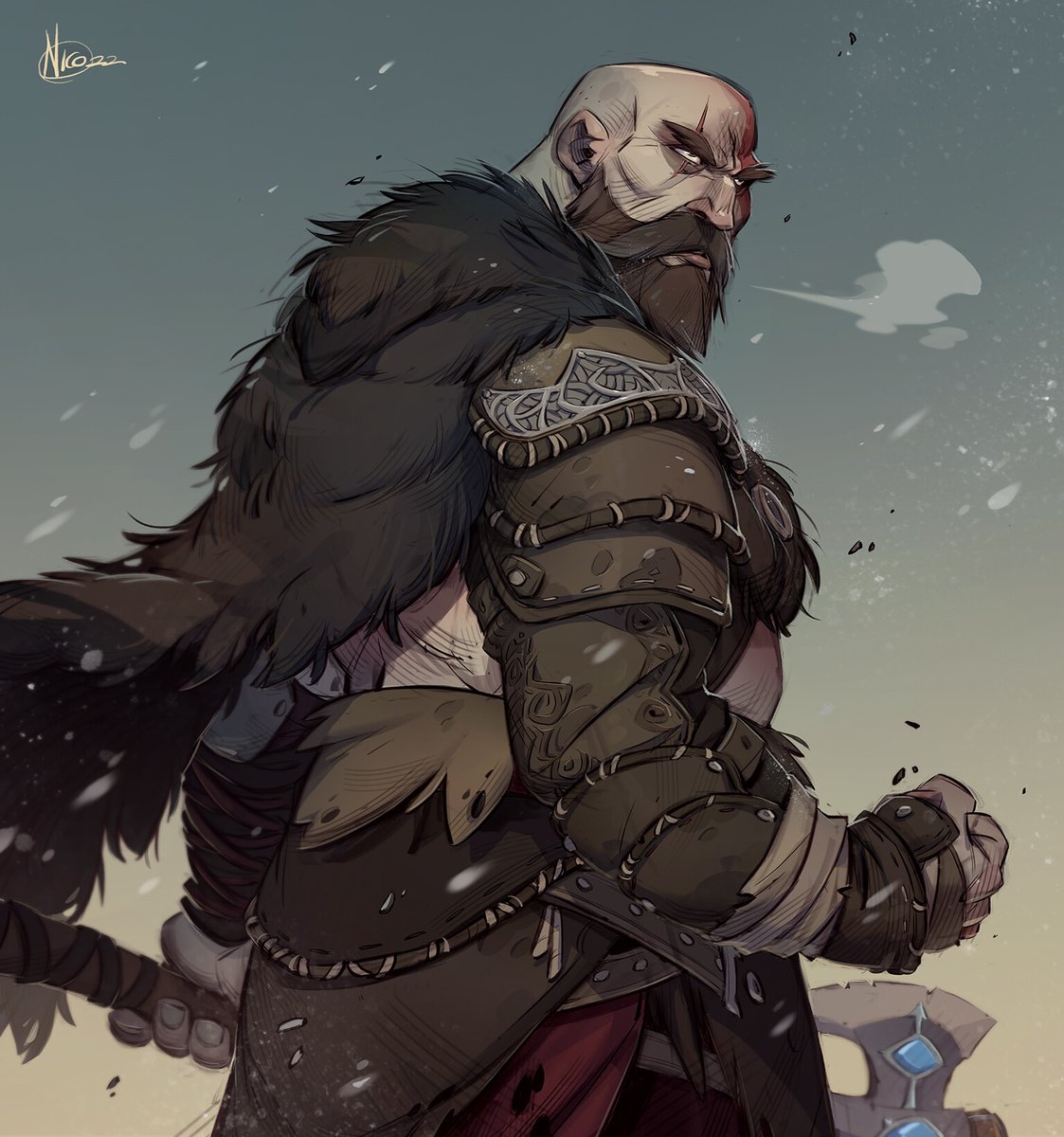 「The Art of Nicola SavioriGallery update 」|IAMAGのイラスト