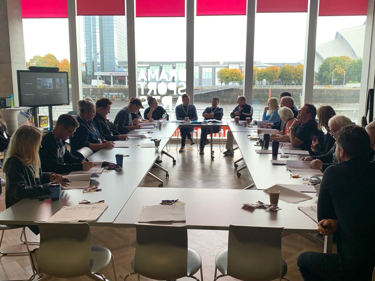 MrsBrownsBoys's tweet photo. Super excited to be back in BBC doing the first read through of our new script for the Christmas Day Special  🎄 ❤️ @RTEOne @BBCOne @JustinTVJustin @JennyGibney @BbMrsbrownsboys @EilishOCarroll @OCarrollFiona @paddyhoulihan @officialeregan https://t.co/sumYGyU2wP