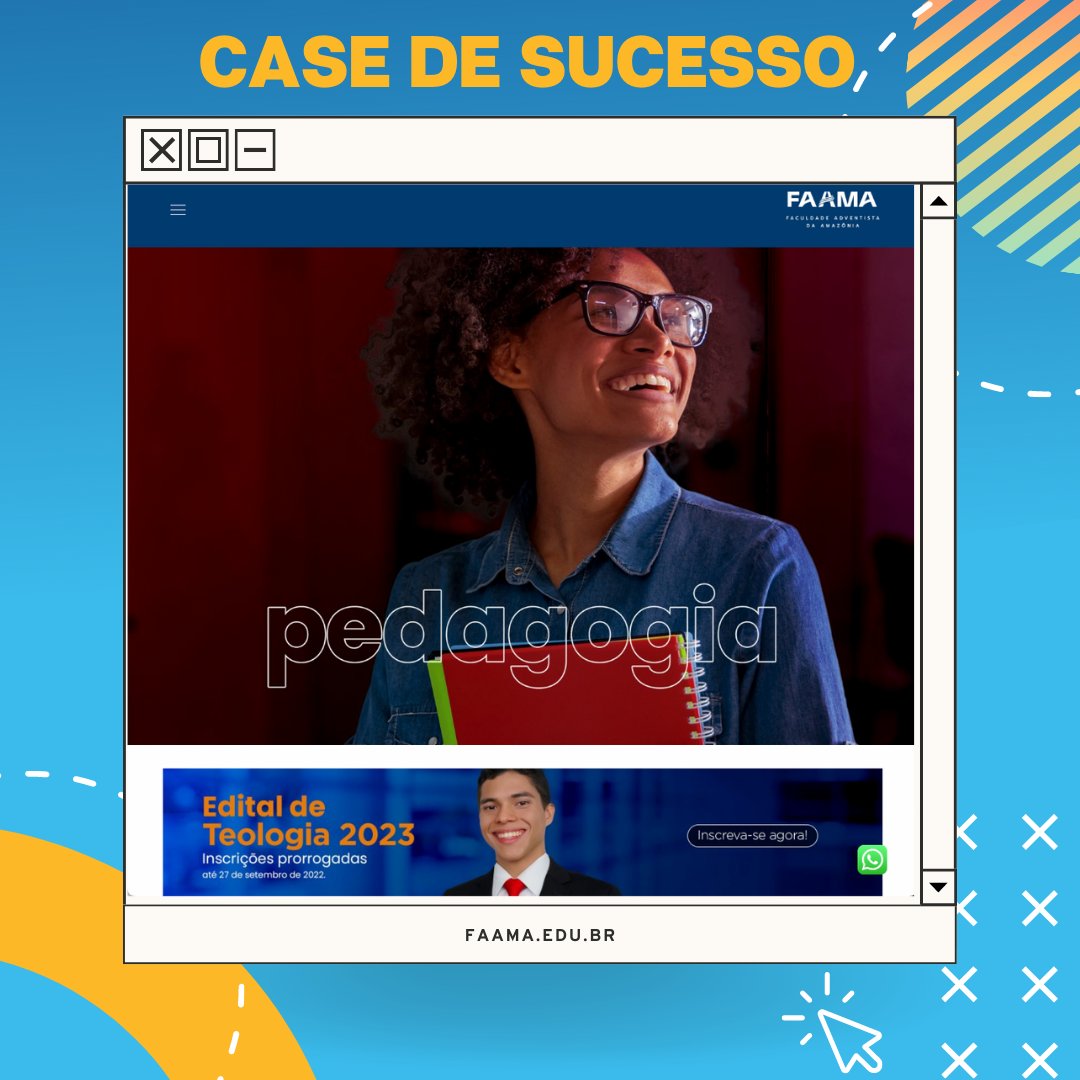 rdorval's tweet photo. Portal da Faculdade Adventista da Amazônia (FAAMA). No portal estão os cursos oferecidos, a infraestrutura, metodologias, editais e documentos e o processo de matrícula

Conheça: https://t.co/wX1GkcVHrS

#faama #faculdade #adventista #iasd #educacao #norte https://t.co/wf3oQ3pWEg