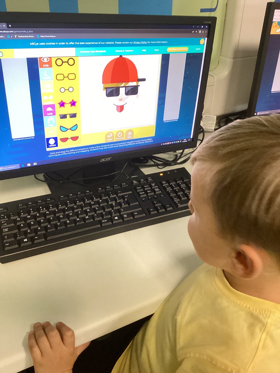 WellesbourneYr1's tweet photo. We had great fun in ICT yesterday continuing to learn to control the mouse by looking at how we click and drag to create a face. @WellesbourneSch #computing #mousework https://t.co/8OEUmcUEBx