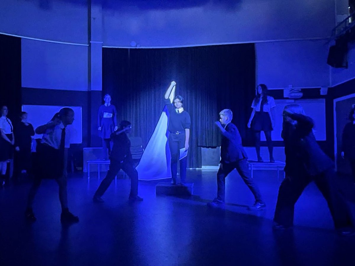 Students from across all year groups came together yesterday afternoon to perform in the Shakespeare for Schools workshop.