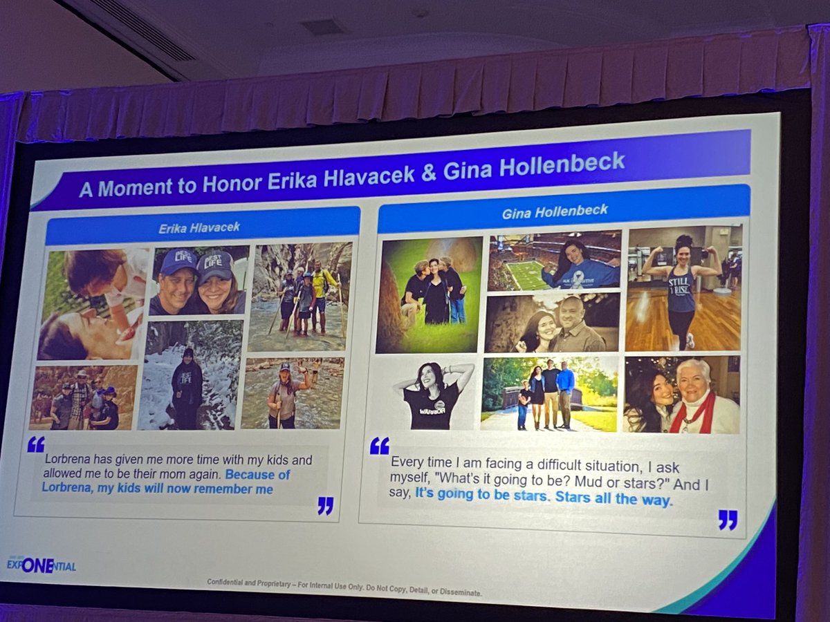 Thank you <a href="/pfizer/">Pfizer Inc.</a> for honoring two amazing pioneer women, mothers, wives and advocates in #lungcancer They are both missed every day! We honor them by living our #bestlife and in difficult times seeing the stars ✨ #lcsm @ALKLungCancer <a href="/RhondaMeckstro1/">Rhonda Meckstroth</a> <a href="/christine_lovly/">Christine Lovly, MD, PhD, FASCO</a>