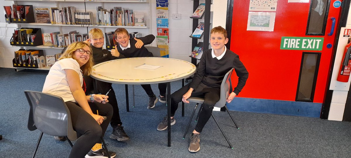 Dyce Academy Library tweet media
