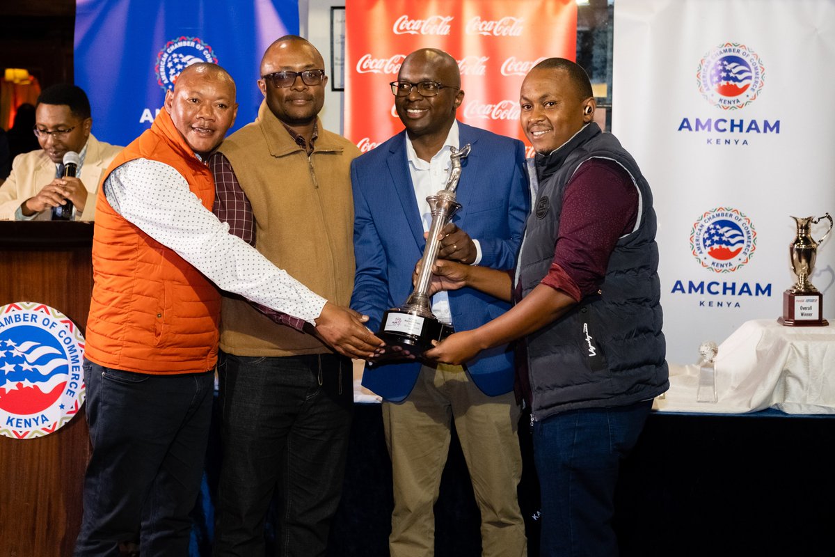 AmChamKE's tweet photo. Our hearty congratulations to all the winners of the 2022 #AmChamGolfOpen! It was truly exceptional play across the board and such an excellent show of sportsmanship! Hongera! https://t.co/JMmNeQmETu
