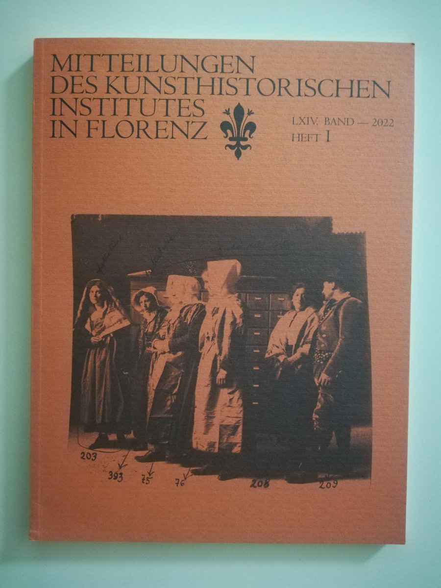 eseagnese's tweet photo. So thrilled to be holding the latest issue of the Mitteilungen des Kunshistorischen Institutes in Florenz, with my article "Looking Home: Ethnography, Photography, and the Visualisation of Italian Cultures (1861-1911)". Cover: mise en scene of wedding procession @khiflorenz https://t.co/0tZdWCd6VX