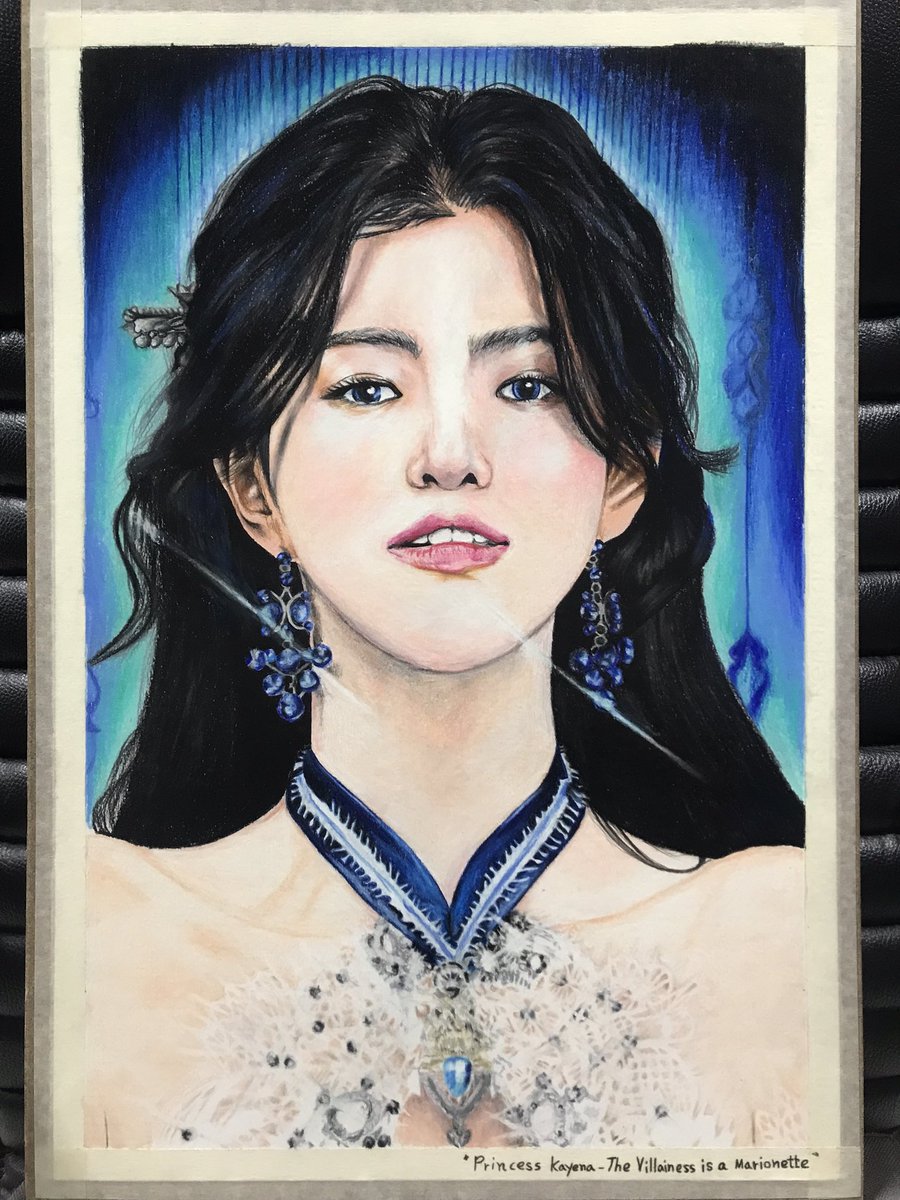 seanamongkol's tweet photo. Princess Kayena - The Villainess is a Marionette
👸🏻Actress - Han So-Hee💙
🎨Pencil Colors Size A2✏️
#hansohee #ฮันโซฮี #한소희 #TheVillainessisaMarionette
#Kayena #Cayena #Princess #Drawing #วาดรูปเหมือน #วาดรูป #วาดภาพ #Fanart #วาดกันให้ตายห่าไปข้างนึง https://t.co/mdhePzXLfi