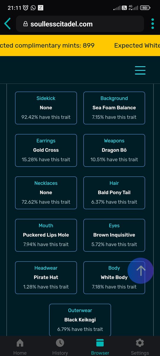 QnozeAndy's tweet photo. Women Warrior #4390 on sale for 3.200 zil! https://t.co/8SslKoQhvfโฆ
#zilliqa
#zilliqanft
#NFTHolding
The Women king @SoullessCitadel @BlockchainAndy @zilliqa https://t.co/GBmU8h3mE8