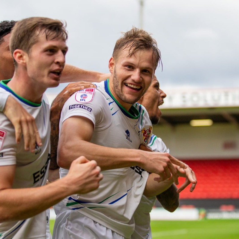 TranmereRovers's tweet photo. 🗳️ Elliott Nevitt has been selected as a finalist for League Two Player of the Season at the @NWFAwards!

Click below to vote ⤵️

#TRFC #SWA