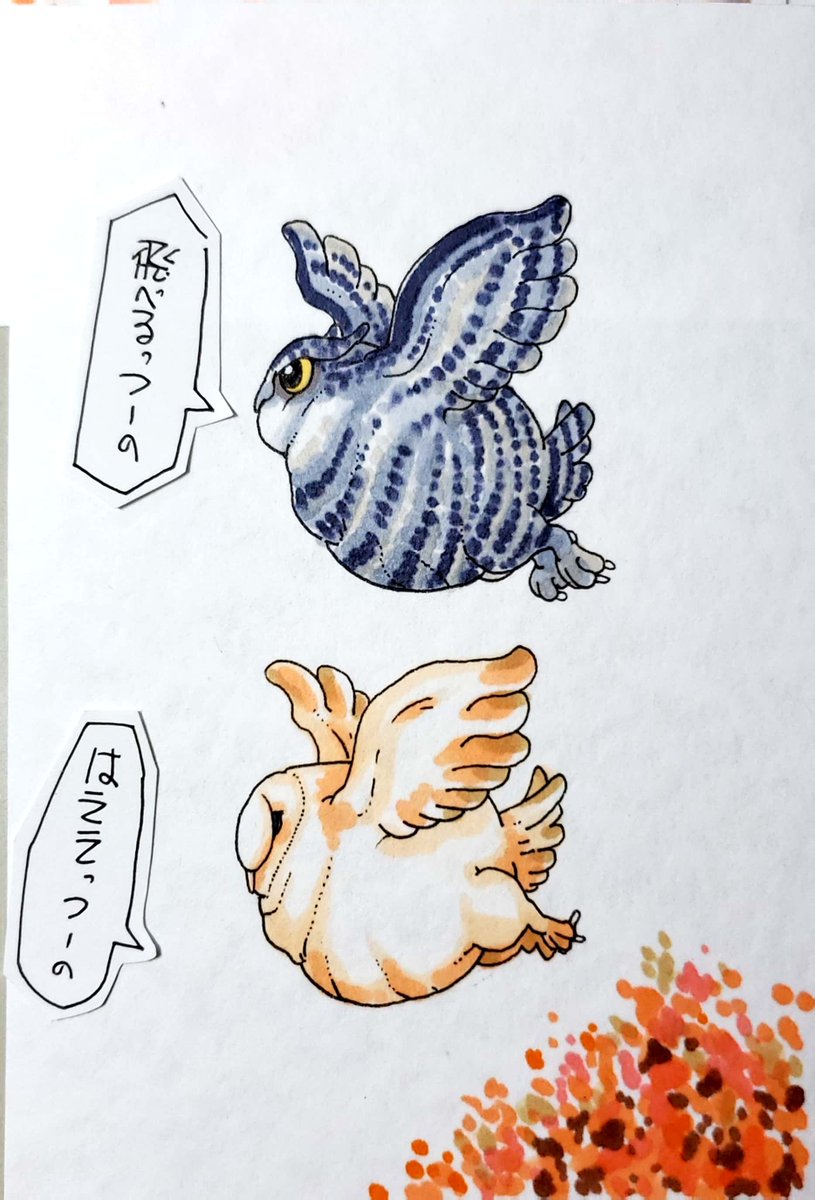 フクロウさんとミミズクくん
プチまとめ 