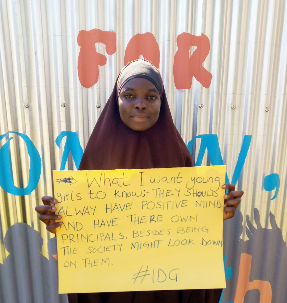 theborderhub's tweet photo. 'Our time is now, Our Rights, Our Future.'
Girls are not only the future of our movements, they are also the present!
@Nairobits
@UrgentAct
@omanyocatherine
@040County
@UNDPKenya
@ZOOFoundation
@SafaricomFDN
@GlobalPeaceKeny
@DSWKenya
@JumuiyaG
#IDG22 https://t.co/WRfHiUQOjg