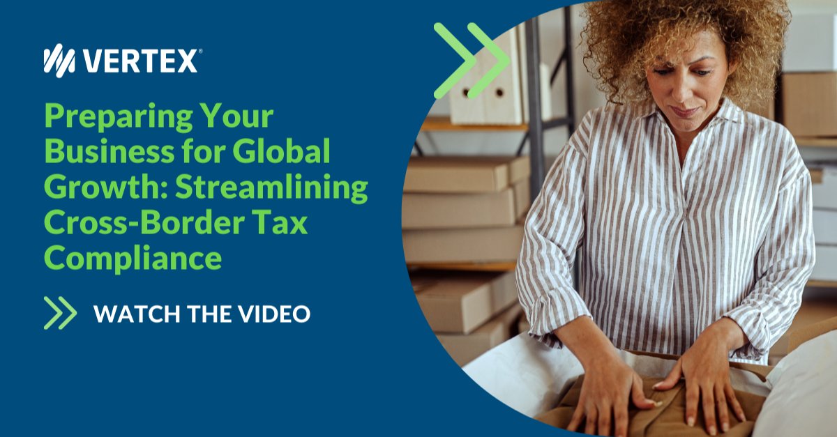 DrewAbbott49's tweet photo. As businesses scale for global growth, they often forget to consider what regional #taxregulations they need to account for. Watch this pre-recorded webinar for tips on streamlining cross-border #taxcompliance: https://t.co/0A7UL2iKks https://t.co/6R8CAPBSkE
