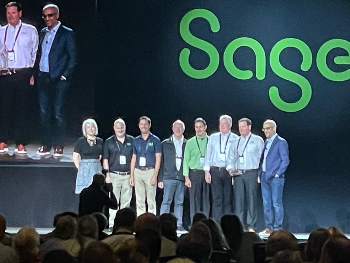 Yesterday we were honored to be named <a href="/SageIntacct/">Sage Intacct</a>'s Growth Partner of the Year (CMRR) for 2022!! Thank you and congratulations to all our employees for their outstanding work and dedication this year!