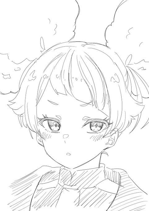 顔を可愛く描けるようになりたいから練習するぞ! 97 