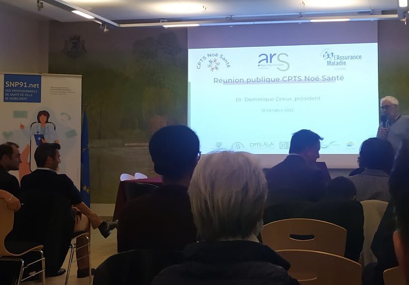 Ce soir 12 octobre, le #SEGA assure sa présence et sa participation à la #CPTS Noé Santé - (Nord Ouest Essonne), avec @JulienGalli #ARS91, @AlbertLautman <a href="/cpam_91/">CPAM de l'Essonne</a>, Dr <a href="/DominiqueDreux/">DREUX Dominique</a>, av à l’OdJ : #Outil entr’Actes, COT-SNP91, VisioCCIM, <a href="/CDEssonne/">Département de l'Essonne</a>.