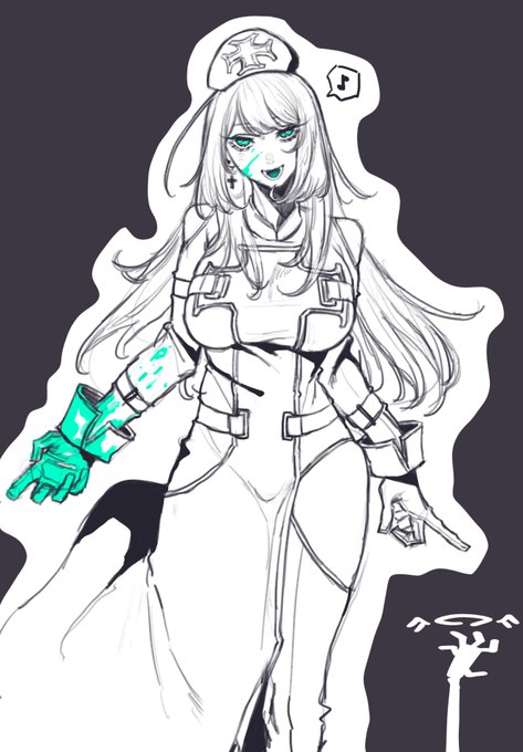 うちの子の中で一番キャラデザが安定しない良い女 ミントナース 