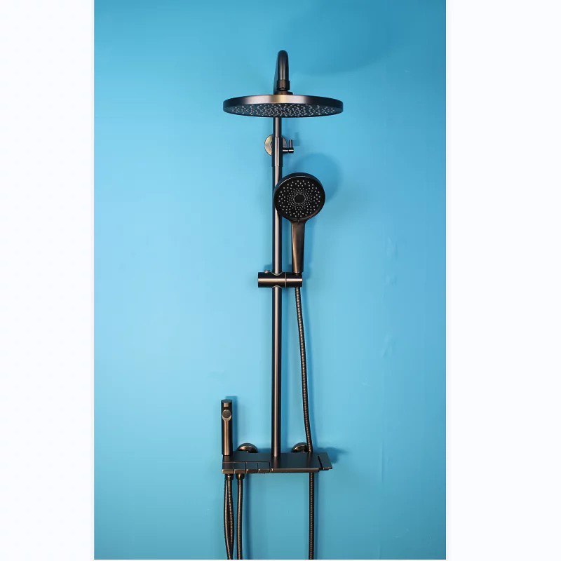 akommodation's tweet photo. Modern Brass Luxury Multi Function Shower Set with Piano Keys Control Shower Valve System.
#akommodation #realestate #construction #sanitary #bathroom #showerset #home #luxury https://t.co/XiigmEncDW