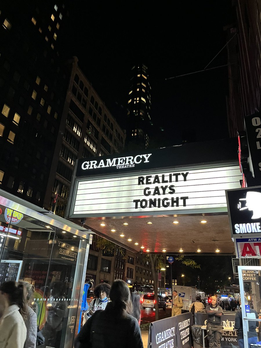 ChristinaMRau's tweet photo. The @RealityGaysPod live show at @GramercyTheatre gave me liiiiife. Thank you @jakeitorfakeit and @theMattMarr !
#realitygays #trashtv @TLC @BravoTV https://t.co/6GZnuDBOHl