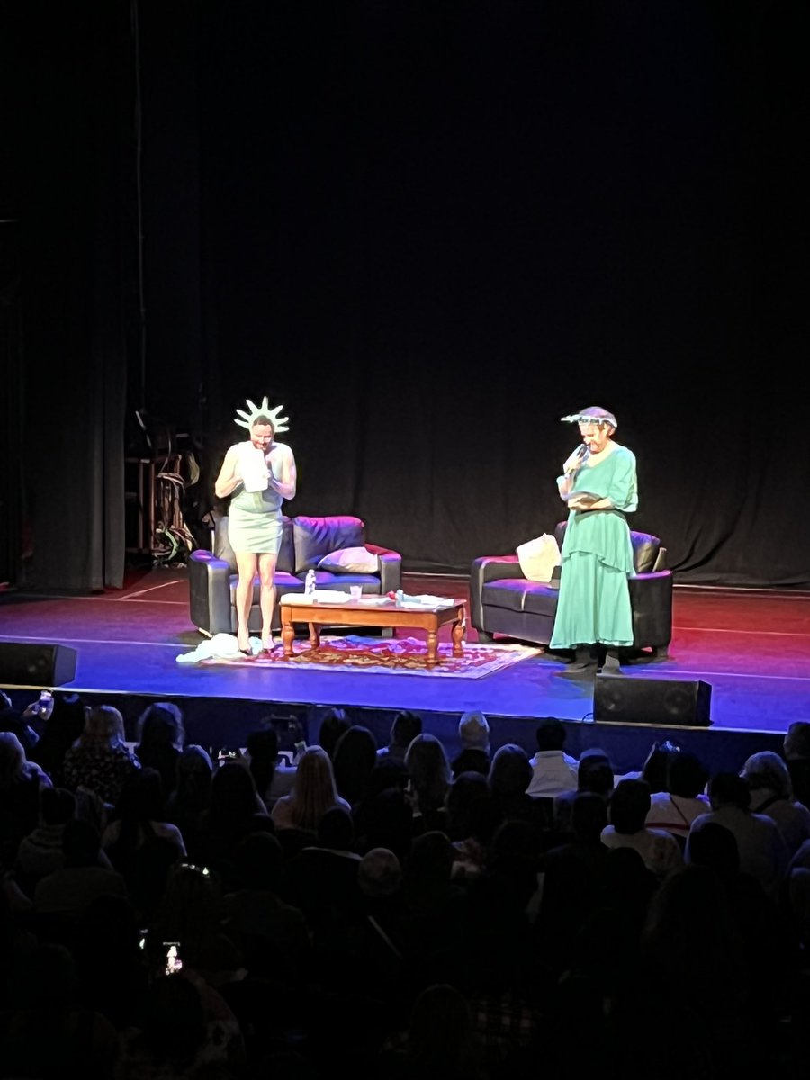 ChristinaMRau's tweet photo. The @RealityGaysPod live show at @GramercyTheatre gave me liiiiife. Thank you @jakeitorfakeit and @theMattMarr !
#realitygays #trashtv @TLC @BravoTV https://t.co/6GZnuDBOHl