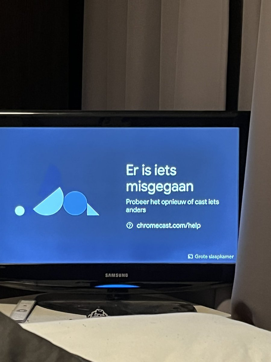xlientje's tweet photo. @KPNwebcare waarom kan ik via de app van kpn niet meer streamen naar mijn tv met behulp van mijn google chromecast? https://t.co/oQKTWpWyfS