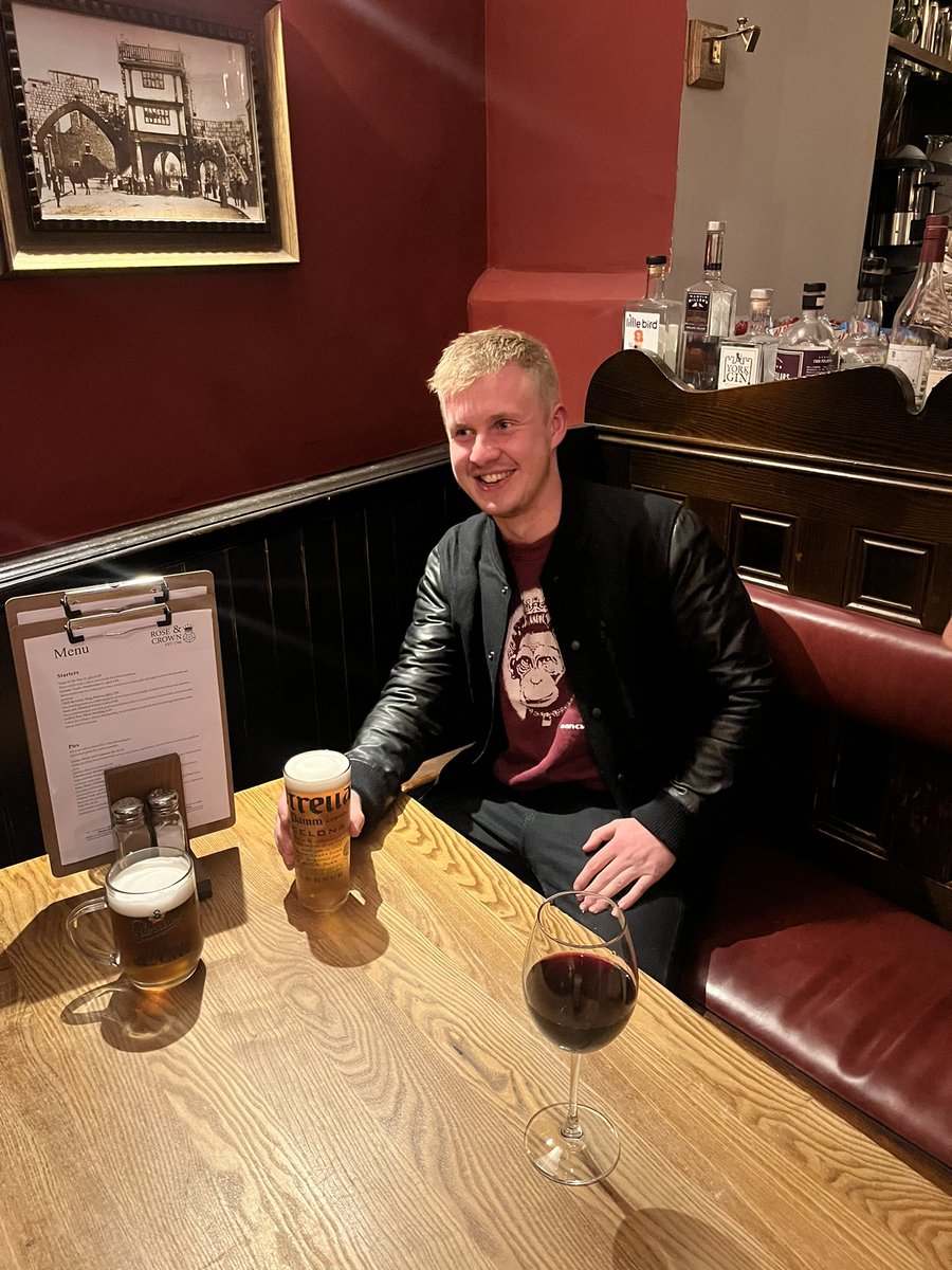 Special night celebrating my first MQI pass as an assistant manager, worked with this man since his first week, well done Tom Lister. The result was never in doubt🎓 <a href="/olivia_traves/">Olivia Traves</a> <a href="/kierancregan/">Kieran Cregan 💙💛</a> <a href="/JoshuaGarbutt3/">Joshua Garbutt</a> <a href="/ERACU8Q/">Enterprise Rent-A-Car North Yorkshire</a> #neverindoubt #Qsnextassistant