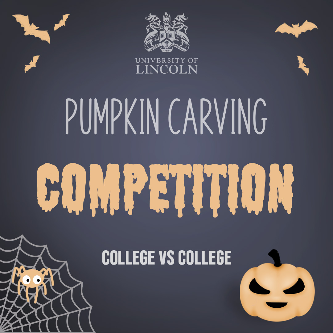 UoLCoASSH's tweet photo. University of Lincoln Pumpkin Carving Competition! π
Itβs College vs College π»
Send us your pics / videos, tag us, let us know what subject youβre studying, and use #uolpumpkins. The @UniLincoln Account will then pick an overall top pumpkin! πΈ
Good luck College of Arts! https://t.co/hx0sZD97xn