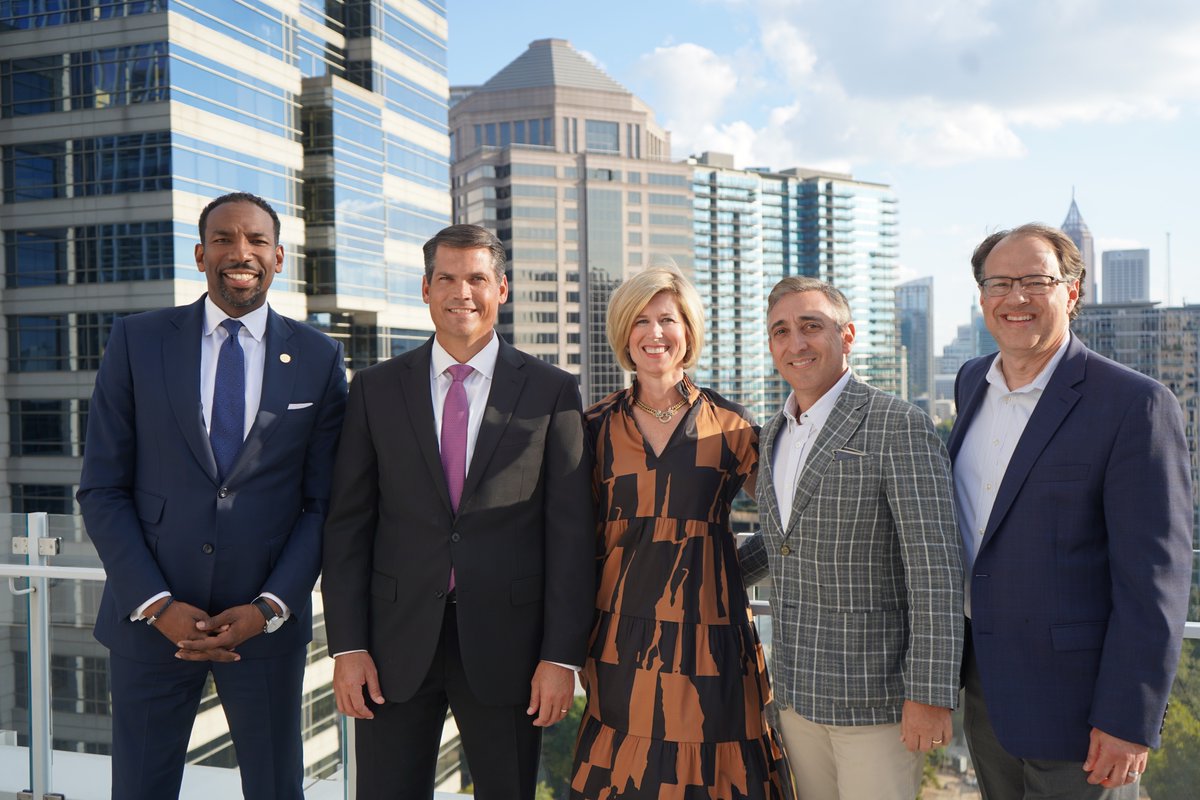 atlchamber's tweet photo. Atlanta Innovation Week kicked off last night at King and Spalding. MAC President &amp; CEO Katie Kirkpatrick, Mayor Dickens, and Lt. Gov. Duncan all gave remarks, and spoke about Georgia’s success, and expressed why Atlanta is a leading hub for innovation. #ATLInnovationWeek https://t.co/C1cRkFoaBA