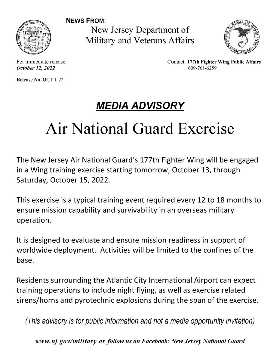 177th Fighter Wing (@177thfw) on Twitter photo 