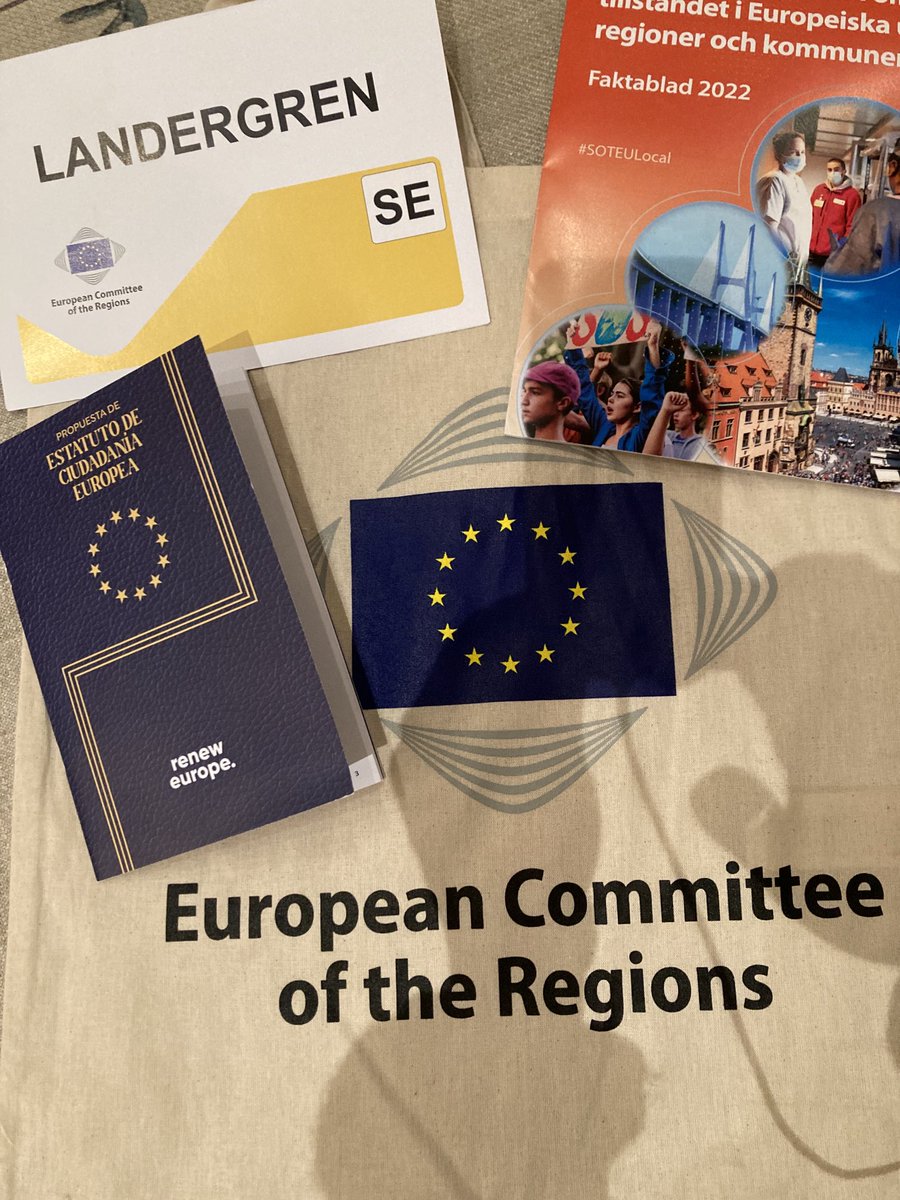 Today I said goodbye ⁦<a href="/EU_CoR/">European Committee of the Regions</a>⁩ It has been fantastic years, it has been a pleasure to work with all the members. I have learn so much and I take with me lots of good memory’s. My message to you -Show that the local and regional level all ways counts ⁦<a href="/RenewEuropeCoR/">Renew Europe CoR</a>⁩