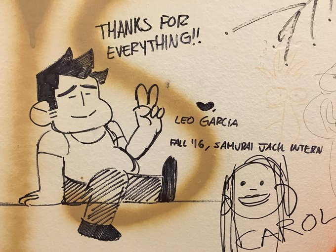 I knew they probably would but it's hard to imagine that they might throw the white CNS building away. My first ever job in animation was interning on Samurai Jack, going to that studio every day. It's a lovely space, and I can only hope that they keep it for something. 