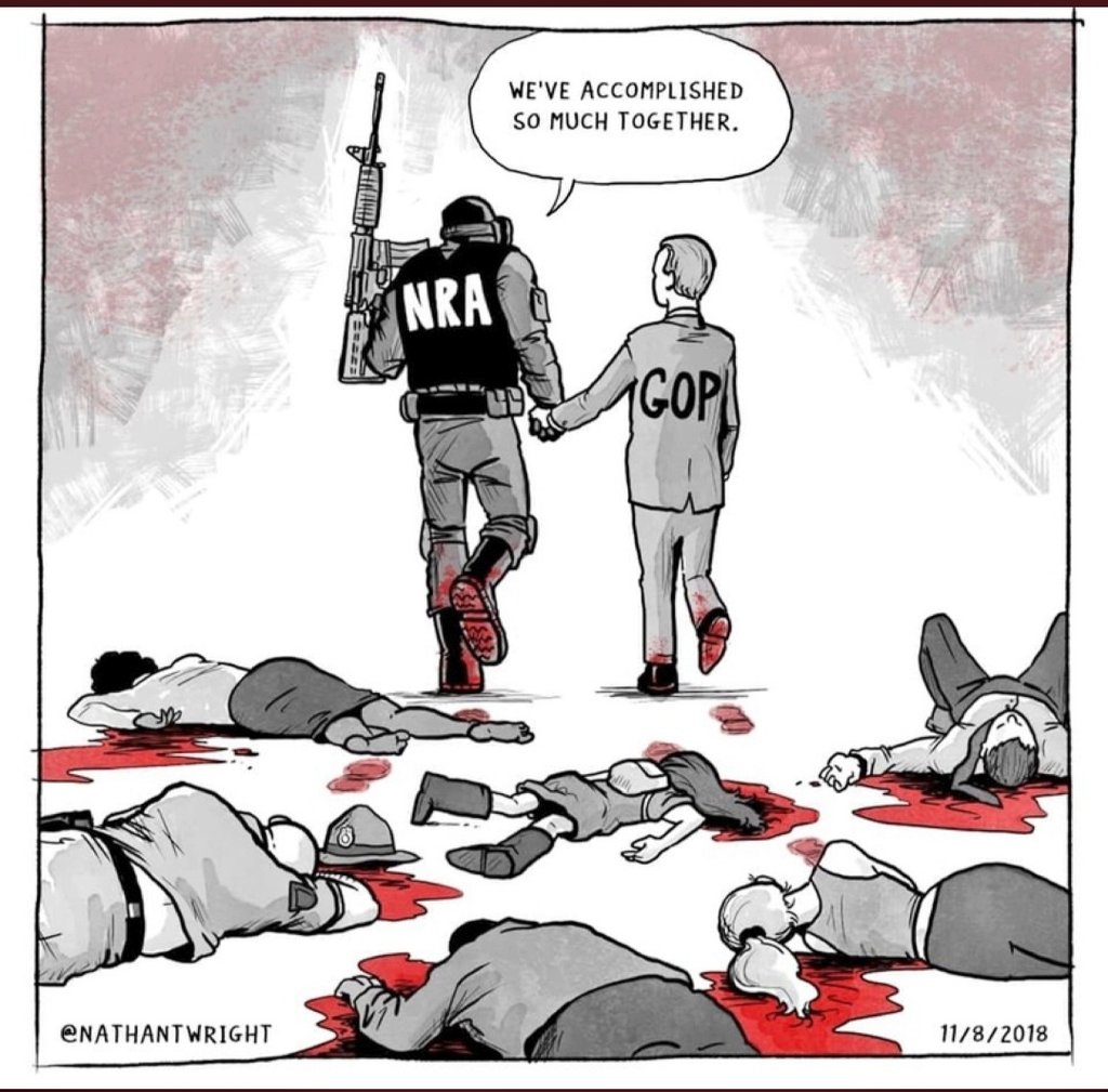 asclepiasyriaca's tweet photo. @trom771 Campaigning on popular ideas and then keeping your promises is not bribery.  

Taking money from fossil fuel companies and then letting them price gouge and kill the planet is bribery.  

Taking money from the NRA to weaken our gun safety laws is bribery. https://t.co/qyDEU1Jqx1