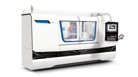 MarcusMachinery's tweet photo. @UnitedGrinding  The S33 is a CNC universal cylindrical grinding machine for the individual and batch production of medium-sized workpieces. Changing over from grinding between centres to live spindle grinding is particularly easy on this machine. https://t.co/gMljO168dD