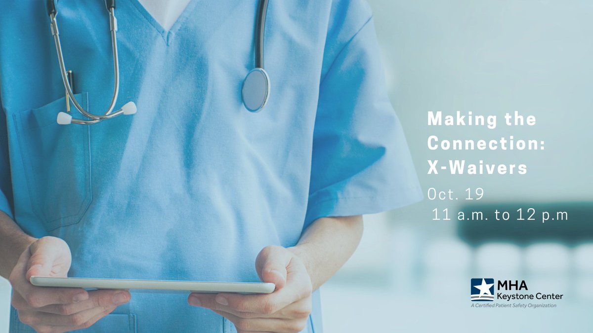 There’s only one week left to register for the informational X-Waiver webinar we are hosting with the Michigan Opioid Collaborative! If you’re interested in learning more about the steps to obtain an X-Waiver, register today: bit.ly/3R3ZtL4.