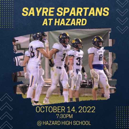 Sayre Football (@lexsayrefb) on Twitter photo 2022-10-12 18:13:32