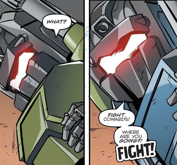 'Get the job done'? Alright.

With 𝙖𝙡𝙡 that experience, what task he exactly is implyed he himself has accomplished?

It is the truth that I'm not even as close to you, Megatron, Shockwave or Prowl, what I have is just the Combaticons. It is not a 𝙨𝙖𝙘𝙧𝙞𝙛𝙞𝙘𝙚 to make.
