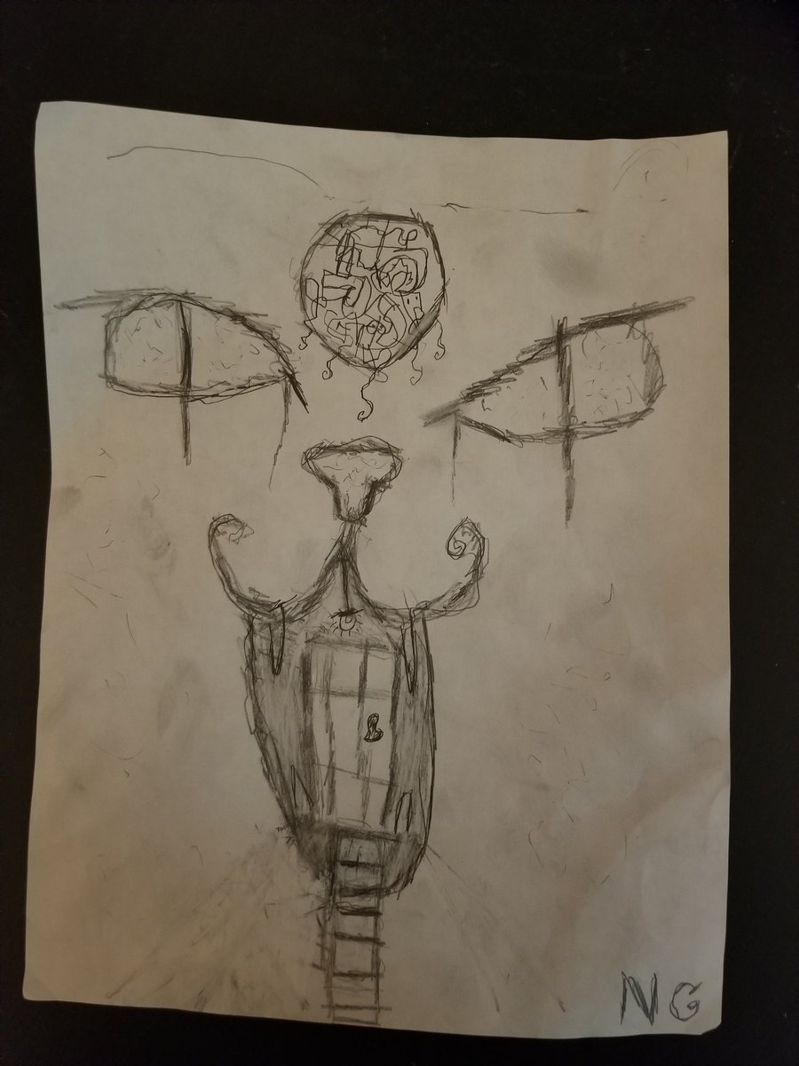 FierceRoll's tweet image. "The Door Too Madness" #Cats #art #horror