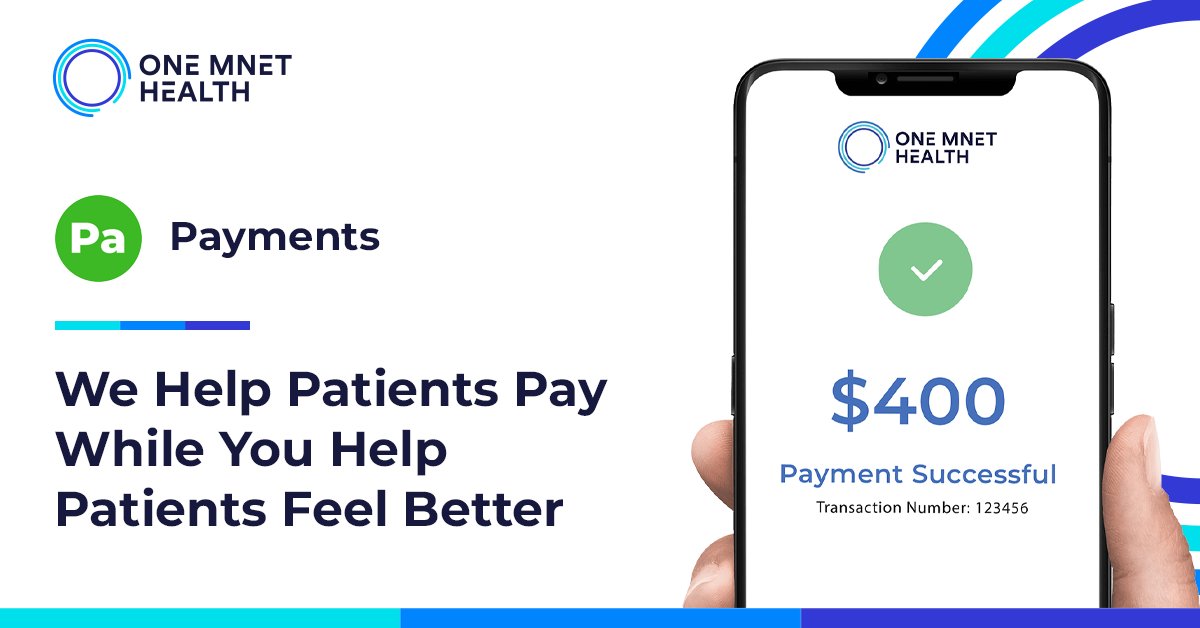OneMnetHealth's tweet photo. With One Mnet Health’s automated patient payments solution, send texts and emails to patients with detailed payment information, including co-pay, the total amount due, and a direct link to where they can complete payment. 

Learn more about payments: https://t.co/ilmkWnN6uj https://t.co/MYxooU4z1D