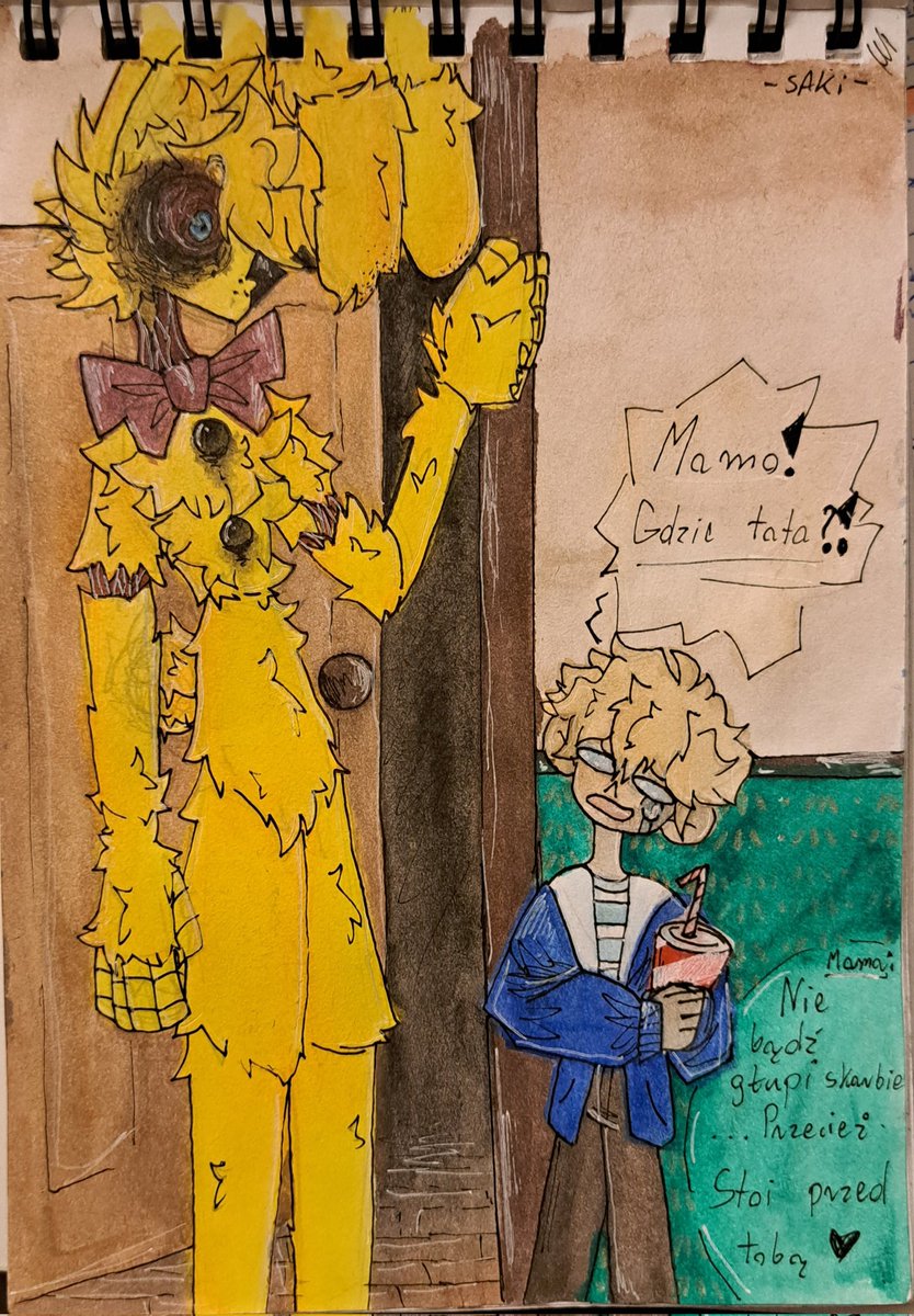1SAKIHOT1's tweet photo. Małe nieporozumienie
(#Spring_Bonnie - #intothepit) 
#fnaffanart https://t.co/ewh0KsA191