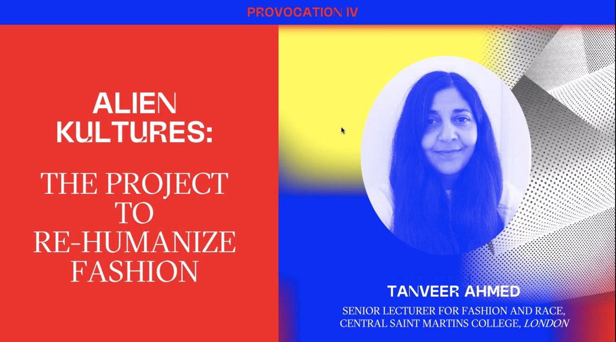 FMultilogue's tweet image. To wrap up the #Multilogue, we have Tanveer Ahmed's #provocation on re-humanizing fashion! #DMFE22