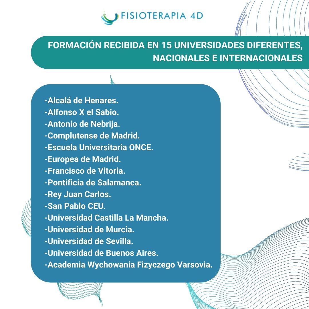 Las personas que formamos Fisioterapia4D, desde hace tiempo, nos sumergimos en el mundo de la fisioterapia, en sus necesidades, sus carencias y sus puntos débiles y fuertes. 
(Hilo 1)