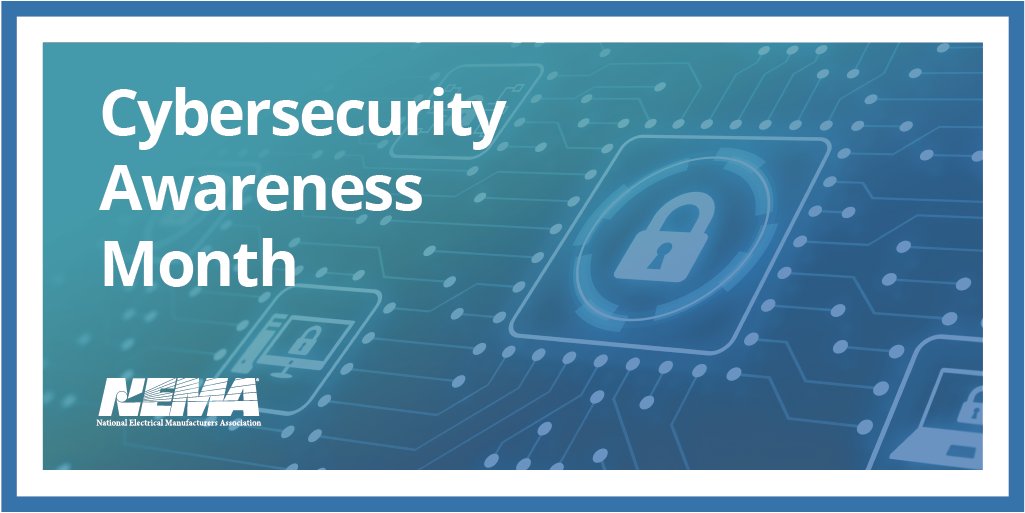 #CybersecurityAwarenessMonth highlights the importance of protecting cyber assets. Learn about cyber best practices for electrical equipment and medical imaging to help protect you and your customers: ow.ly/J2Lu50L8rvi #SeeYourselfInCyber