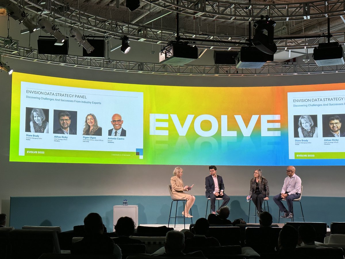 How will data strategies need to transform over the next 3 years? Forbes editor @dianebrady is joined by our Chief Strategy Officer, @RickyAbhas, and @McKinsey's Antonio Castro to discuss the critical requirements for enterprise #DataReadiness and digital strategies. #EvolveNYC