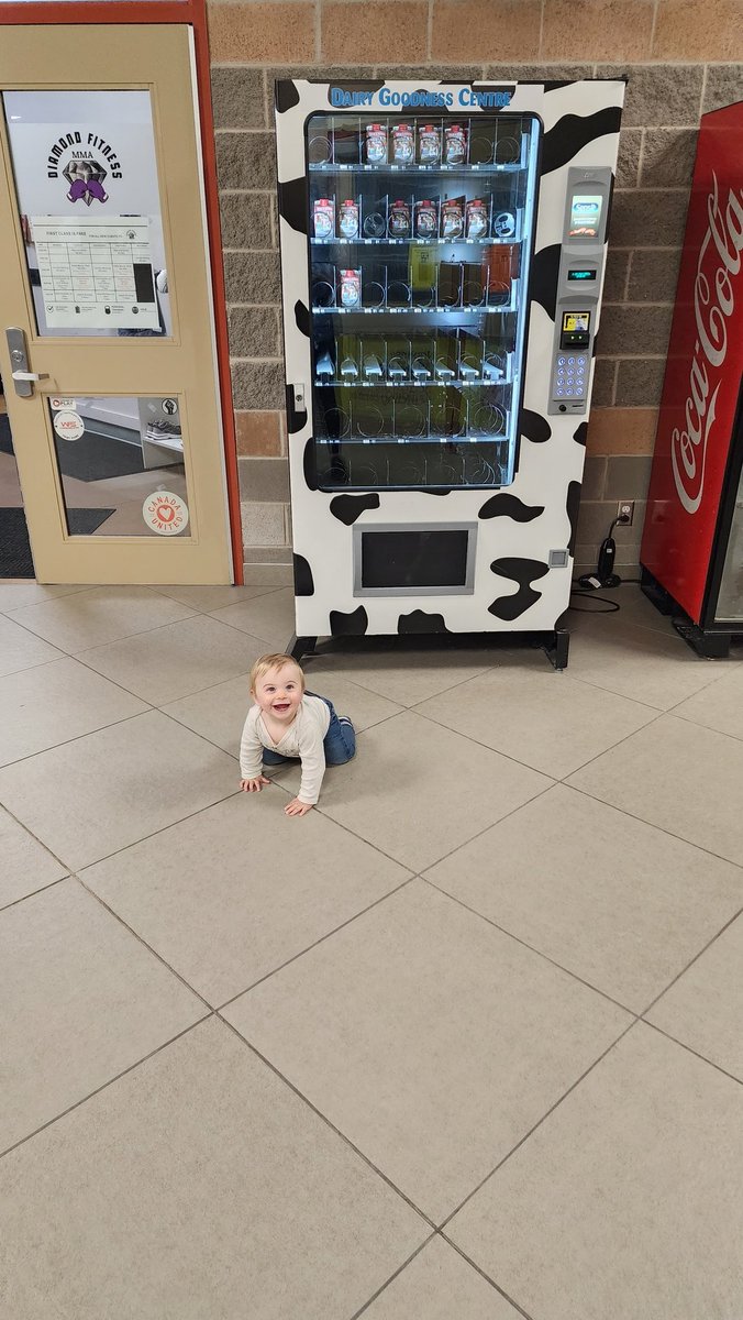 Had my helper with me to get chocolate milk back at the Strathcona Paper Center! <a href="/Greater_Napanee/">Greater Napanee</a>