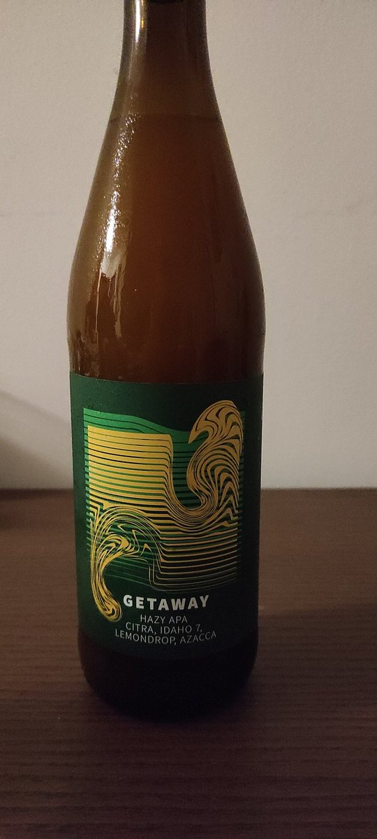 BojanowskiMarek's tweet photo. #158
🍺 Getaway
🇵🇱 Maryensztadt
Hazy APA
Alk. 4.9%
3/5
#craftbeer #polishbeer #hazy #APA #Citra #Idaho7 #Lemondrop #Azacca #piwokraftowe #browar #Maryensztadt #beerpics #wroclaw https://t.co/2NkJ1Fxwig