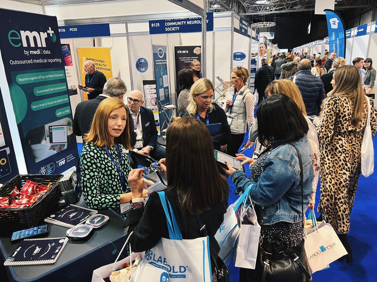 That’s a wrap on day one of the #BestPracticeShow in Birmingham - an event bringing together the innovators &amp; shapers of the Primary Care sector. Delighted to support the team at <a href="/Medi2data/">Medi2data</a> as they showcase their service eMR+ to over 4,000 individuals ✨