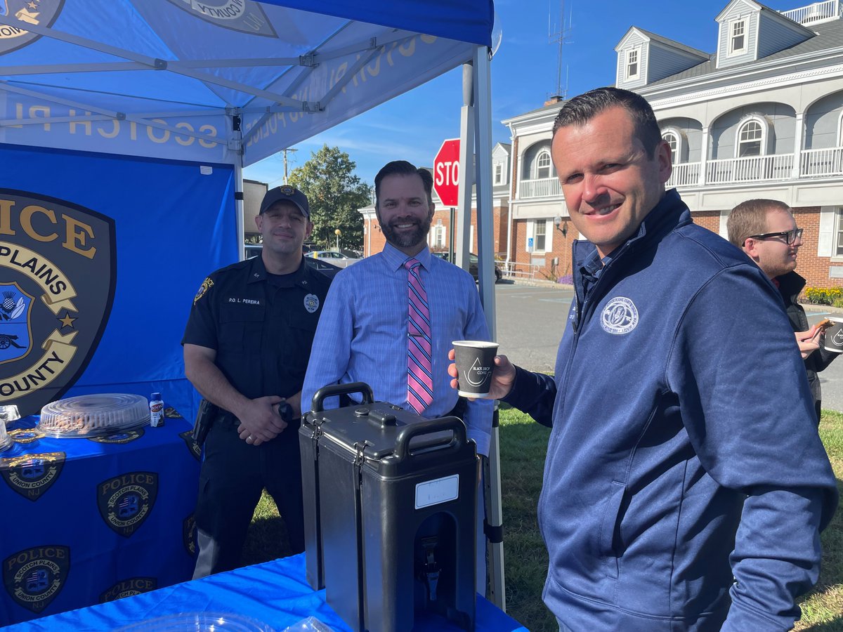 What a great day for a cup of coffee with the public! Hope to see you at the next event!