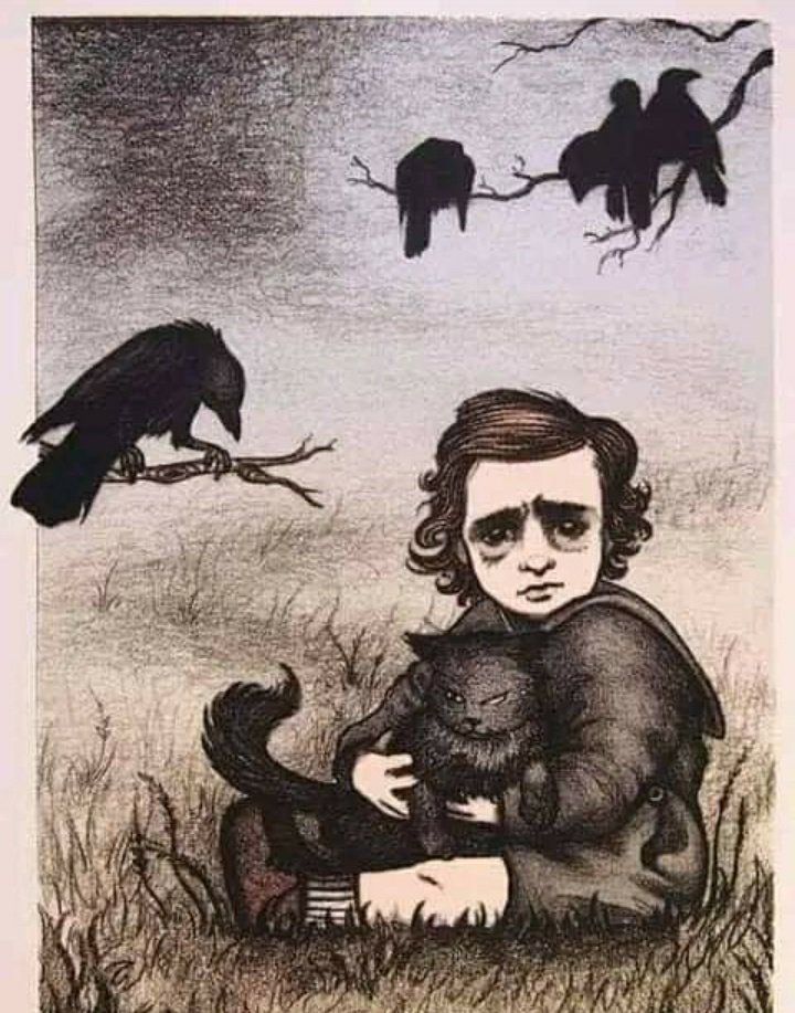 maldito_vacio's tweet image. "desde niño, no fui como los otros eran. No vi cómo otros veían. Y todo lo que amé, lo amé solo..."
《Edgar Allan Poe》